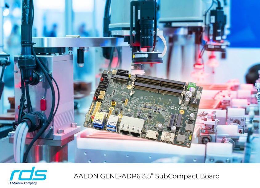 3.5-inch SubCompact SBC delivers enhanced performance for machine vision applications